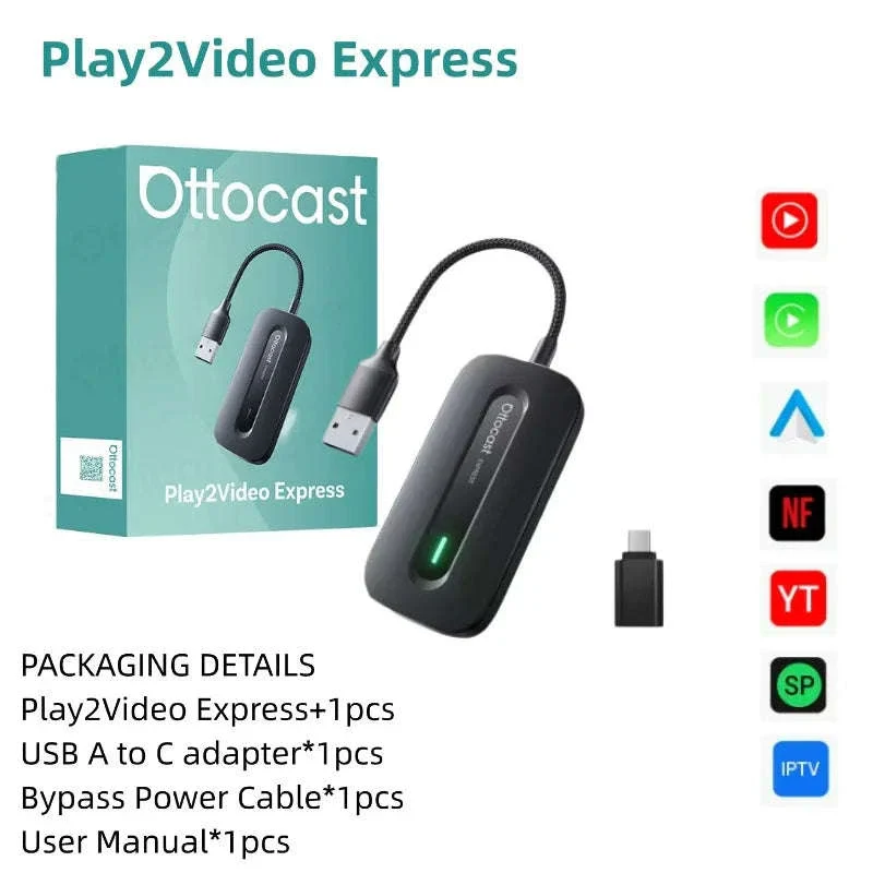 Wireless In-Car Phone Adapter with Pre-Installed Video Apps - Image 20