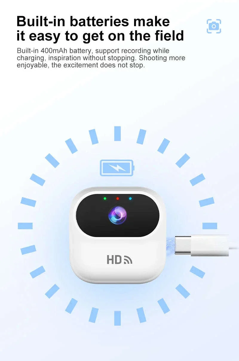 Mini WiFi Security Camera 1080P with Motion Detection & Remote View - Image 12