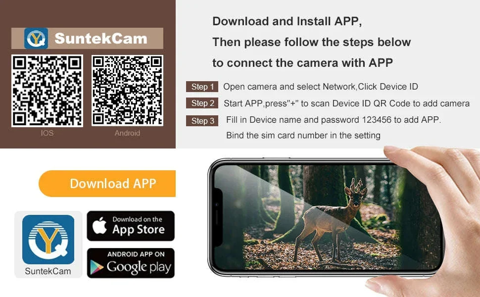 4G Trail Camera with APP Live Video, 4K Recording, 30MP Photos - Image 8