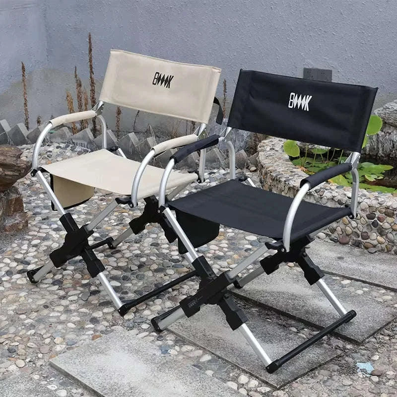 Foldable Director’s Chair for Camping, Beach and Fishing - Image 6