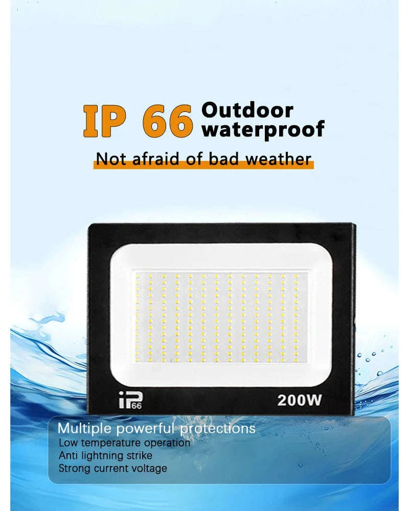 LED Flood Light Waterproof Outdoor Spotlight for Bright, Reliable Coverage - Image 9
