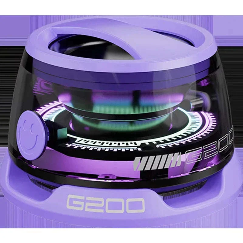 Outdoor Magnetic Bluetooth Speaker with RGB Light and Phone Holder - Image 17