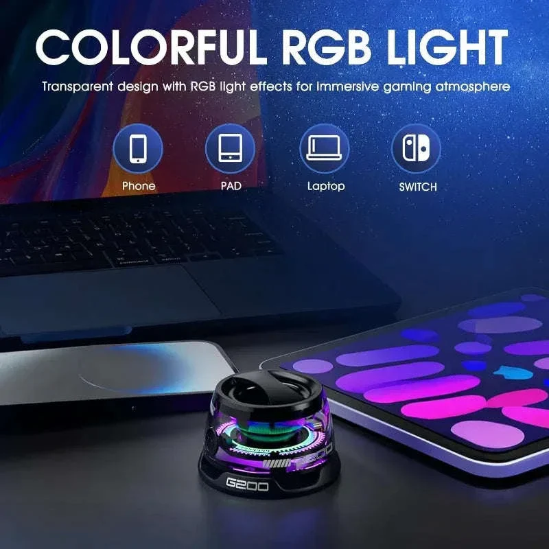 Outdoor Magnetic Bluetooth Speaker with RGB Light and Phone Holder - Image 5