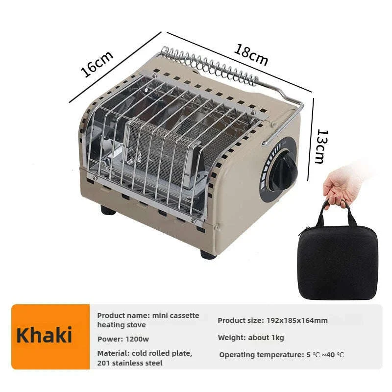 Outdoor Mini Heating Stove Portable Butane Burner - Image 23
