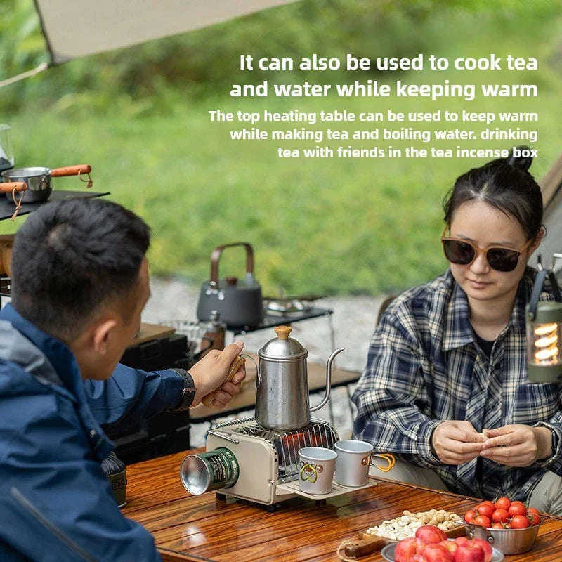 Outdoor Mini Heating Stove Portable Butane Burner - Image 3