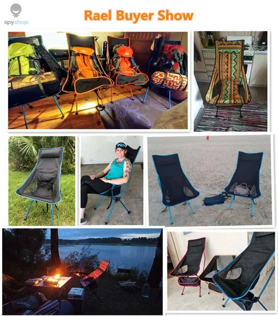 Ultralight Portable Camping Chair for Easy Outdoor Comfort - Image 7
