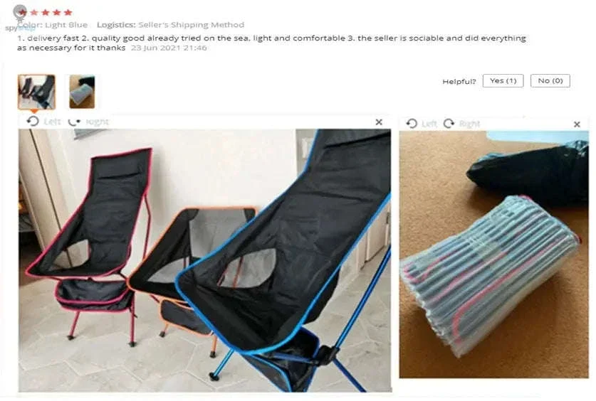 Ultralight Portable Camping Chair for Easy Outdoor Comfort - Image 8