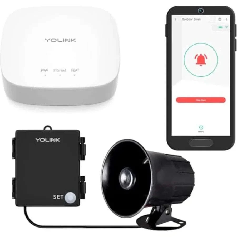 Outdoor Security Siren and Smart Alarm Controller Kit - Image 7