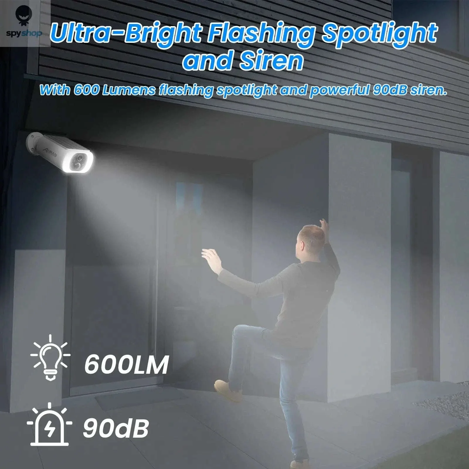 ANRAN Solar WiFi Security Camera with 3MP Outdoor Protection - Image 12