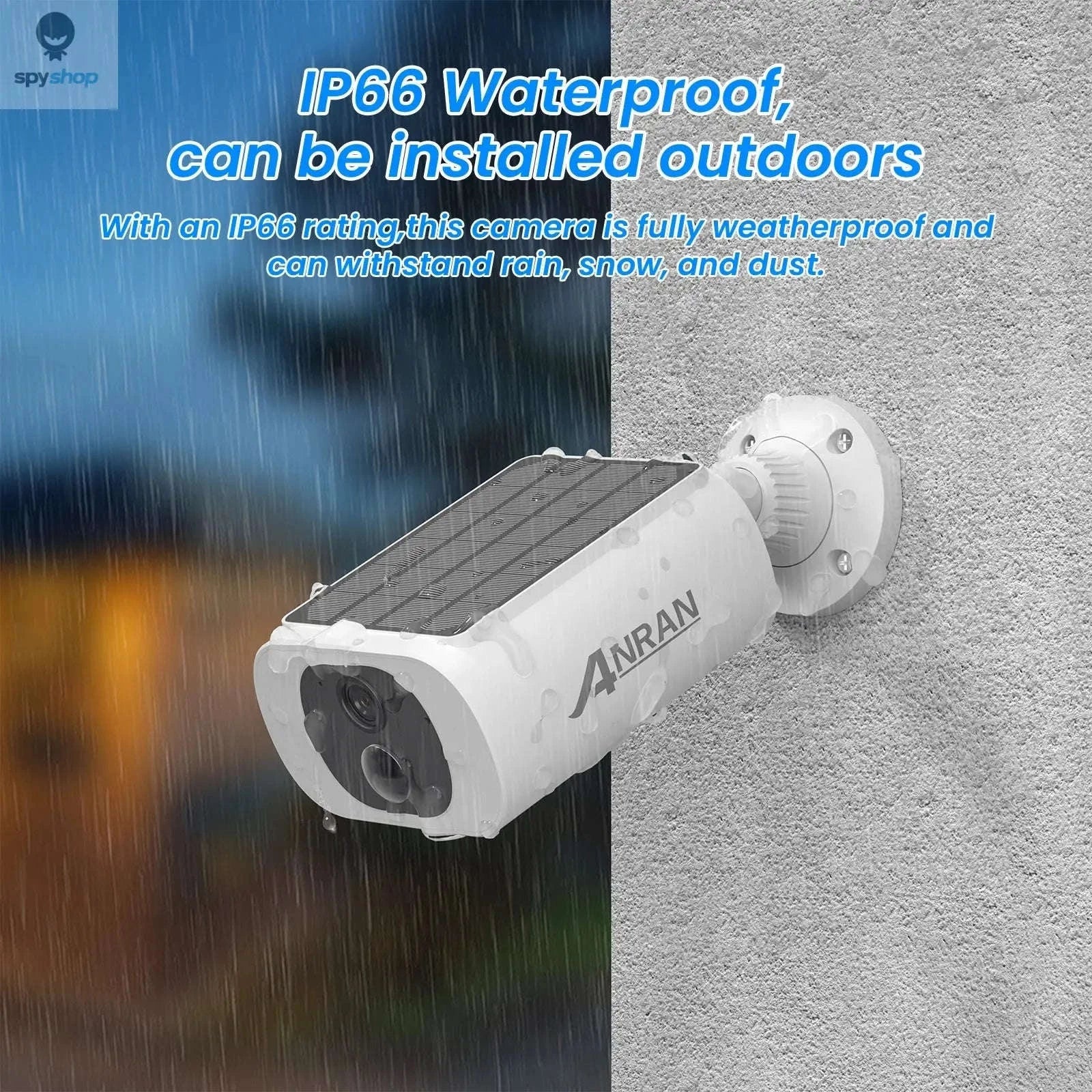 ANRAN Solar WiFi Security Camera with 3MP Outdoor Protection - Image 15