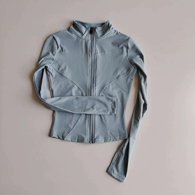 Women's Quick Dry Yoga Jacket with Seamless Comfort - Image 10
