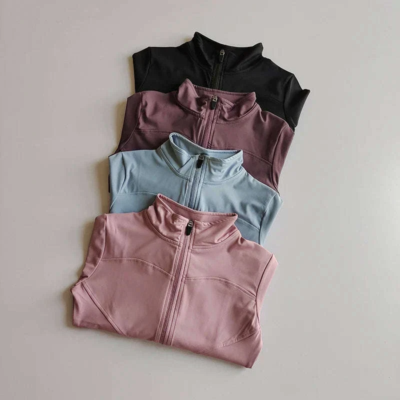 Women's Quick Dry Yoga Jacket with Seamless Comfort - Image 14