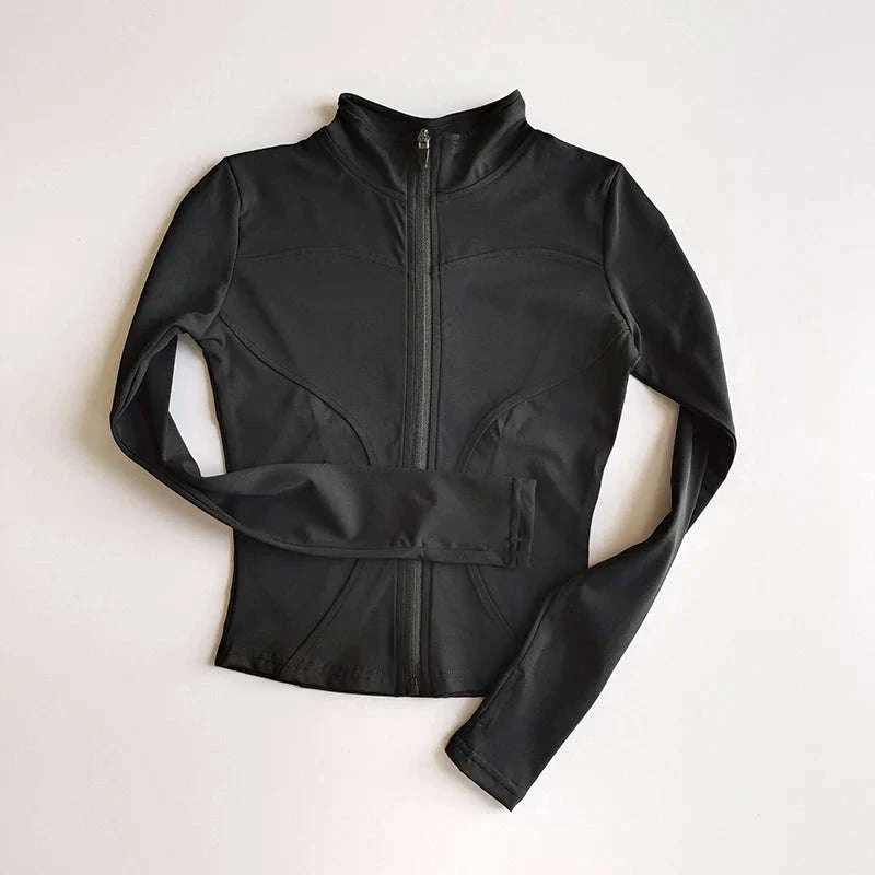 Women's Quick Dry Yoga Jacket with Seamless Comfort - Image 19