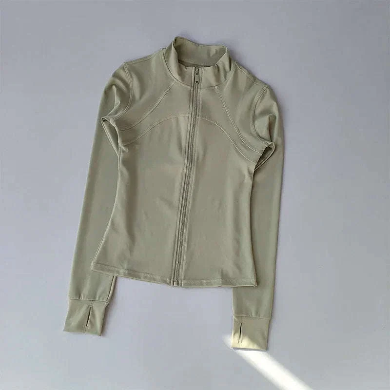 Women's Quick Dry Yoga Jacket with Seamless Comfort - Image 20