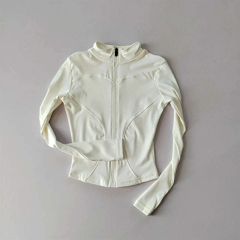 Women's Quick Dry Yoga Jacket with Seamless Comfort - Image 26