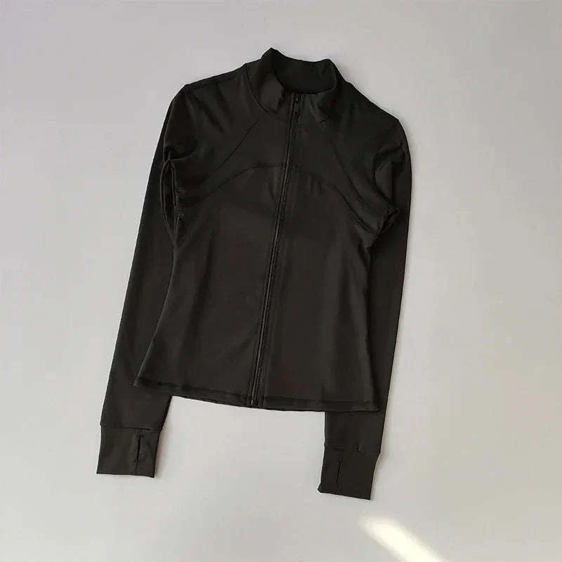 Women's Quick Dry Yoga Jacket with Seamless Comfort - Image 29