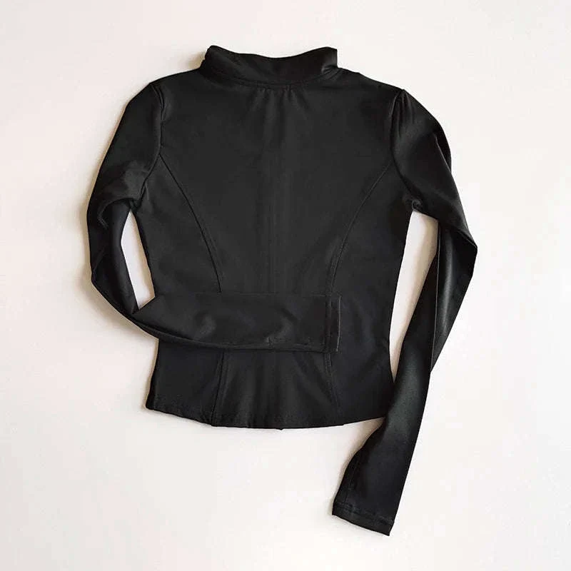 Women's Quick Dry Yoga Jacket with Seamless Comfort - Image 9