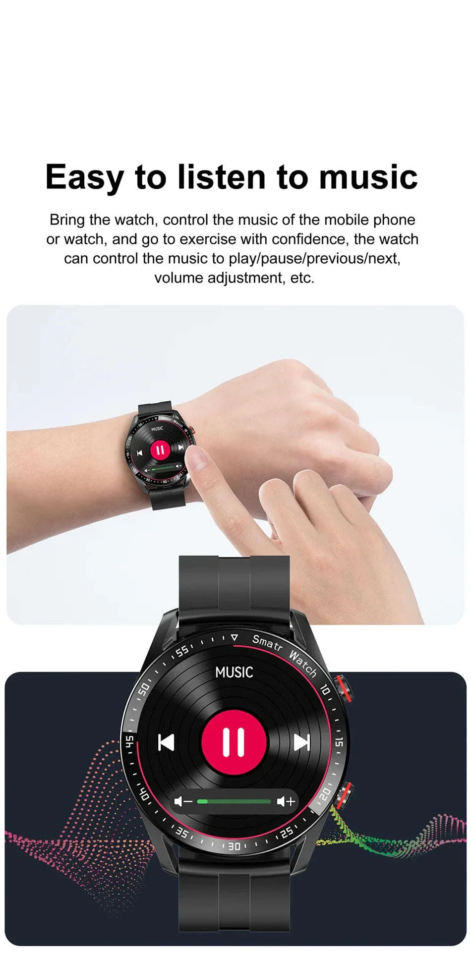 GT Series 1.53" IPS Fitness Tracker Smart Watch - Image 13