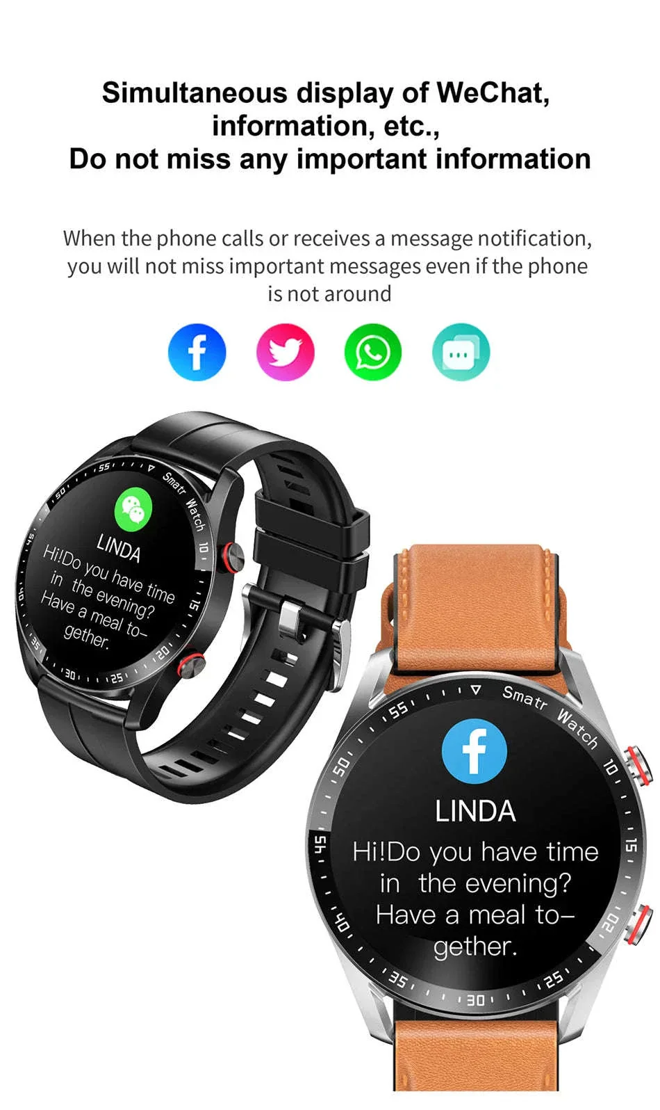GT Series 1.53" IPS Fitness Tracker Smart Watch - Image 21