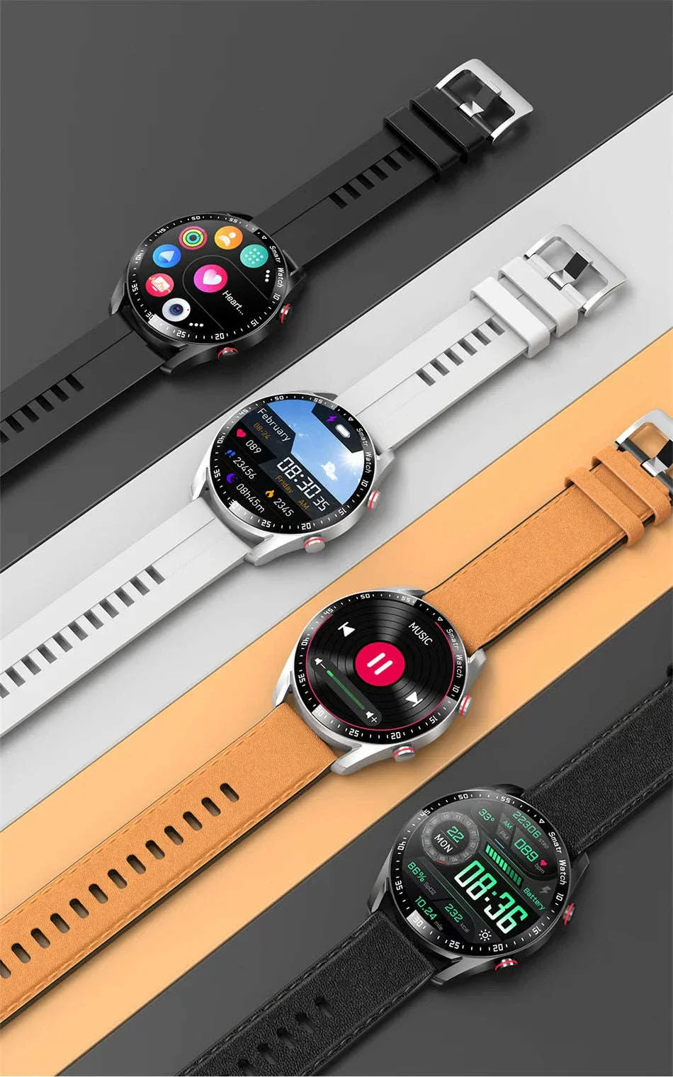 GT Series 1.53" IPS Fitness Tracker Smart Watch - Image 24
