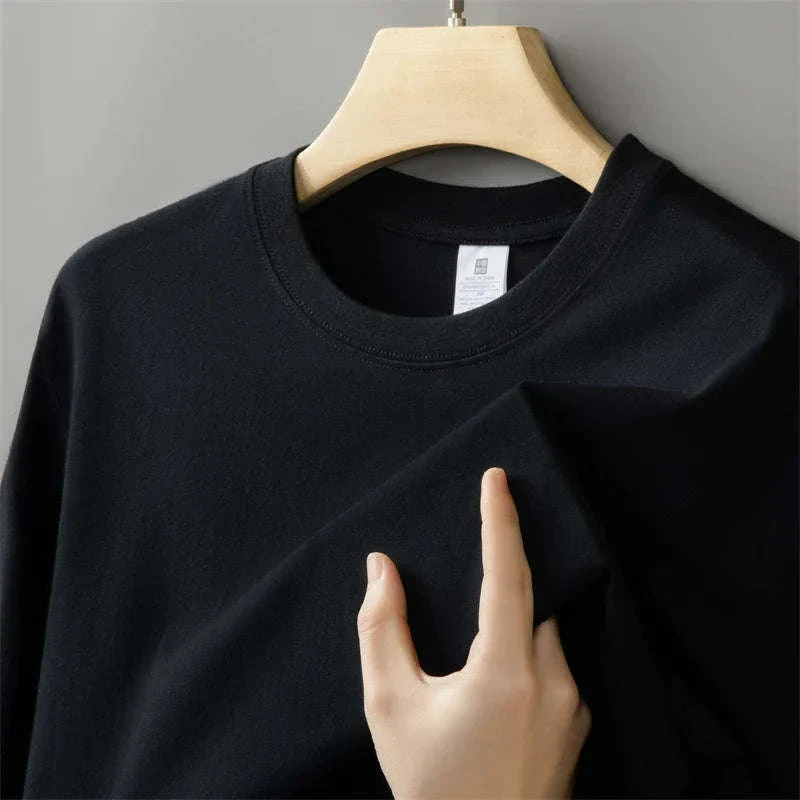 Men's Oversized Heavyweight T-Shirt for Daily Comfort - Image 11