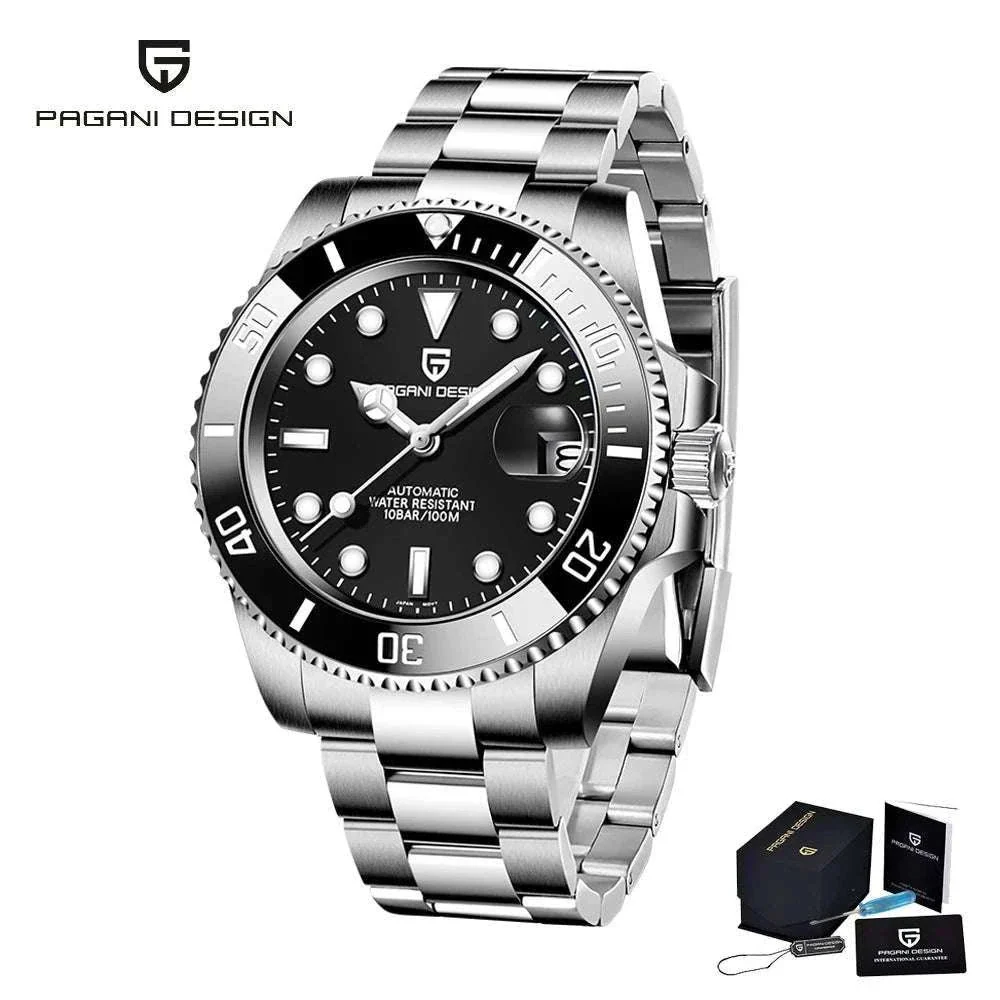 Men’s Automatic Mechanical Watch Stainless Steel 100M Waterproof - Image 21