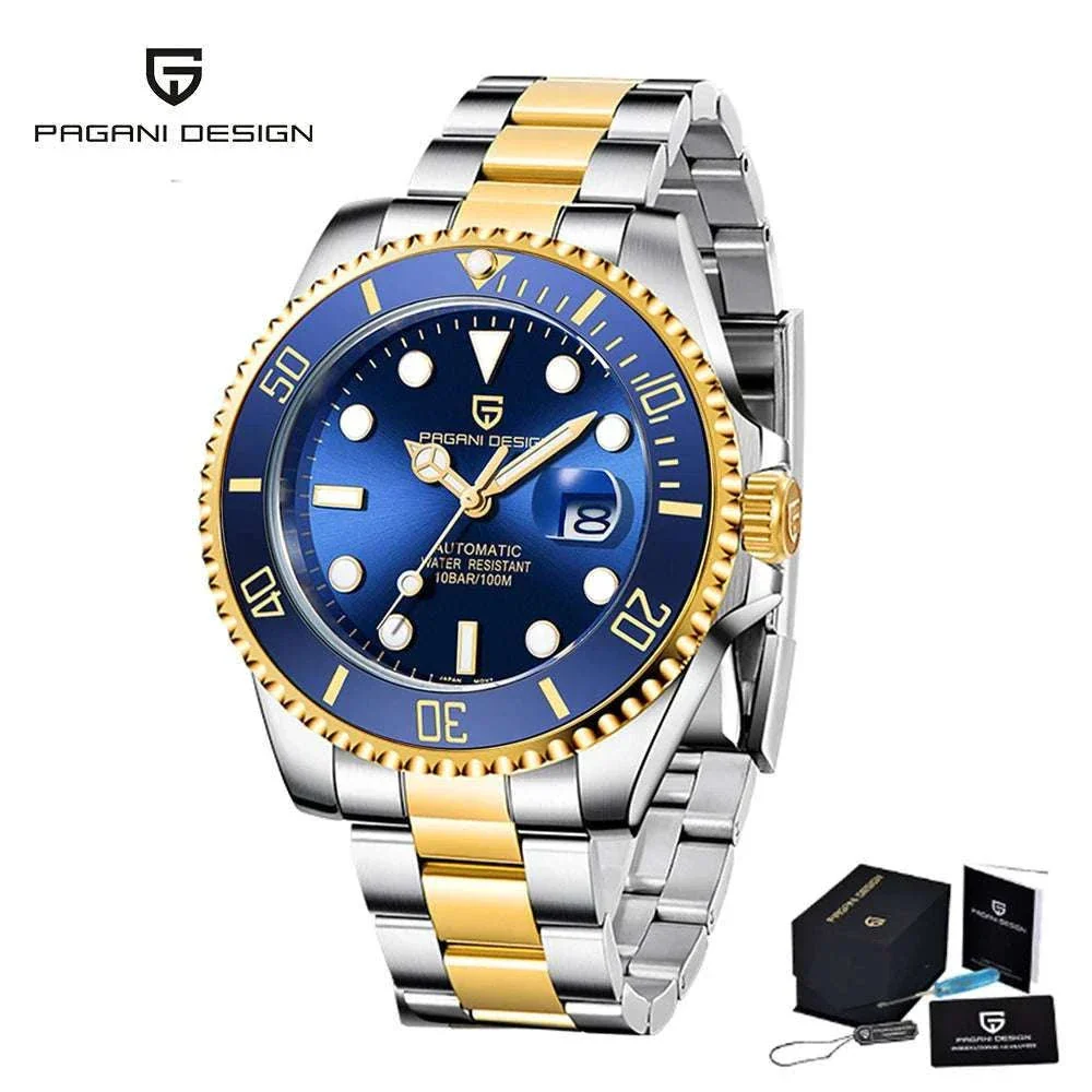 Men’s Automatic Mechanical Watch Stainless Steel 100M Waterproof - Image 22
