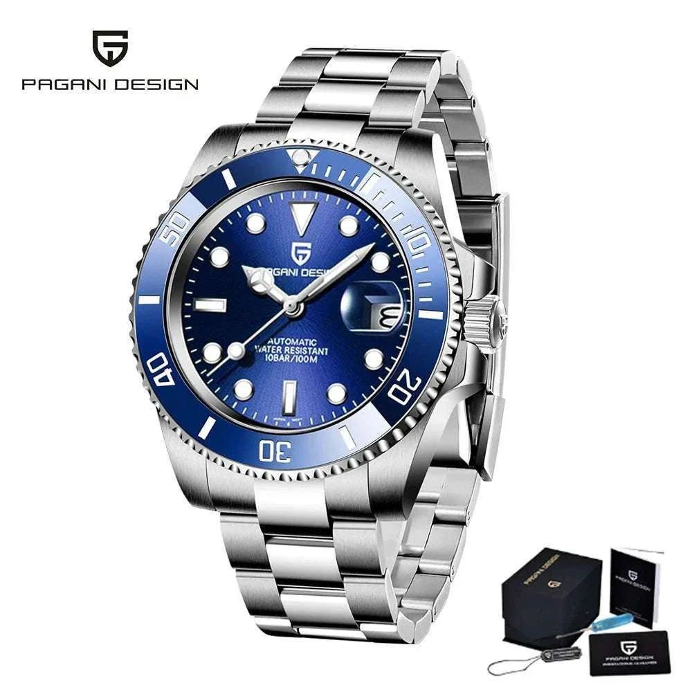 Men’s Automatic Mechanical Watch Stainless Steel 100M Waterproof - Image 23