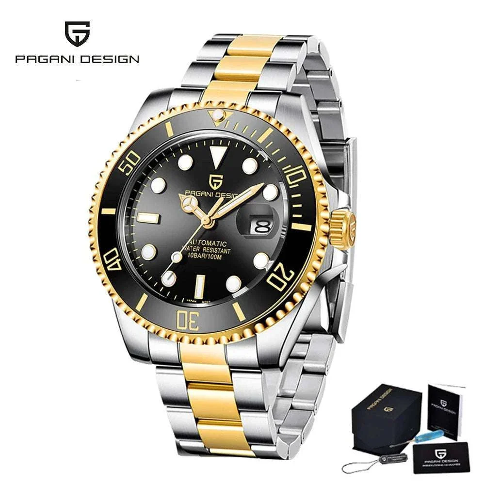 Men’s Automatic Mechanical Watch Stainless Steel 100M Waterproof - Image 25