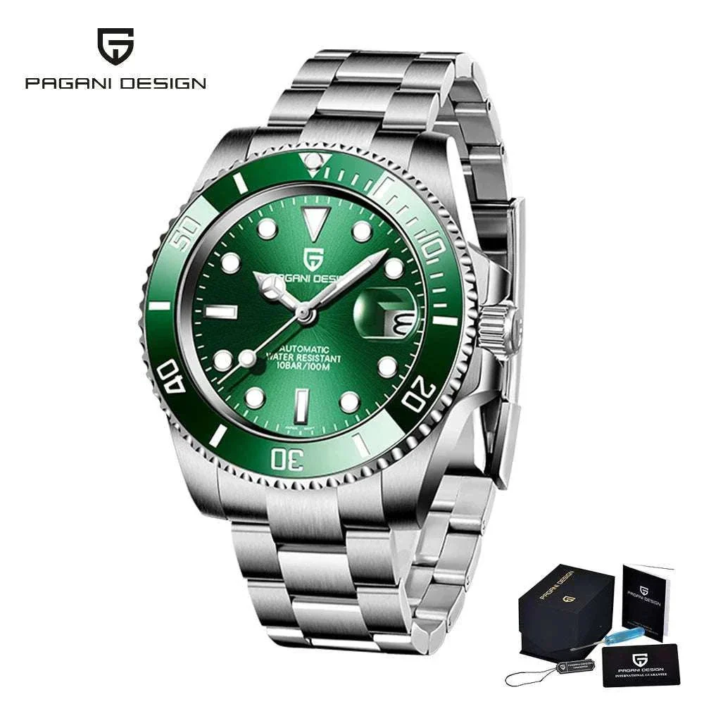 Men’s Automatic Mechanical Watch Stainless Steel 100M Waterproof - Image 26