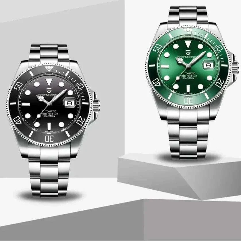 Men’s Automatic Mechanical Watch Stainless Steel 100M Waterproof - Image 6