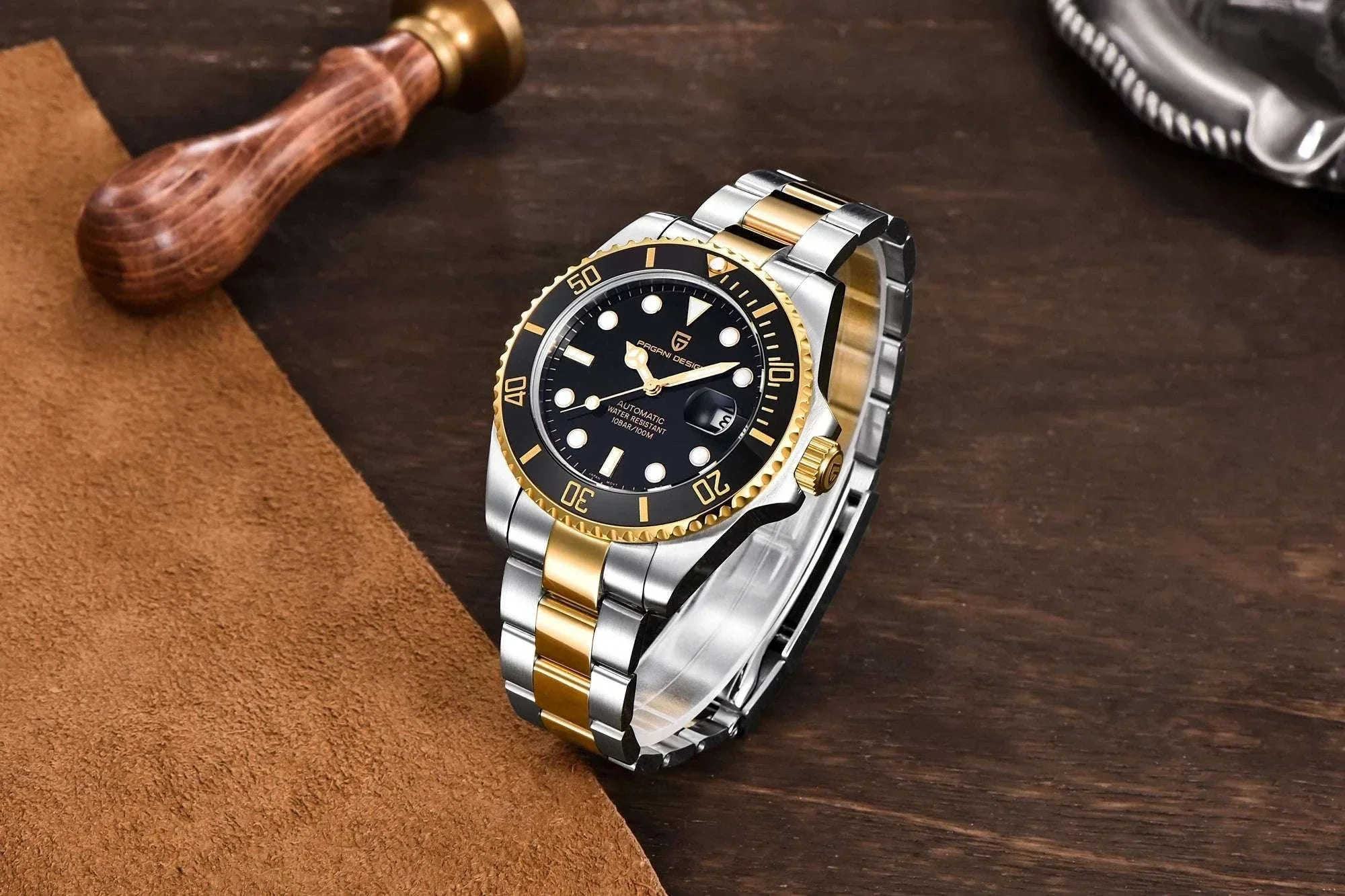 Men’s Automatic Mechanical Watch Stainless Steel 100M Waterproof - Image 8