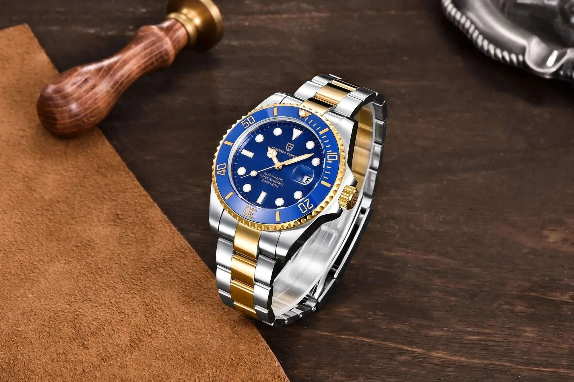 Men’s Automatic Mechanical Watch Stainless Steel 100M Waterproof - Image 9