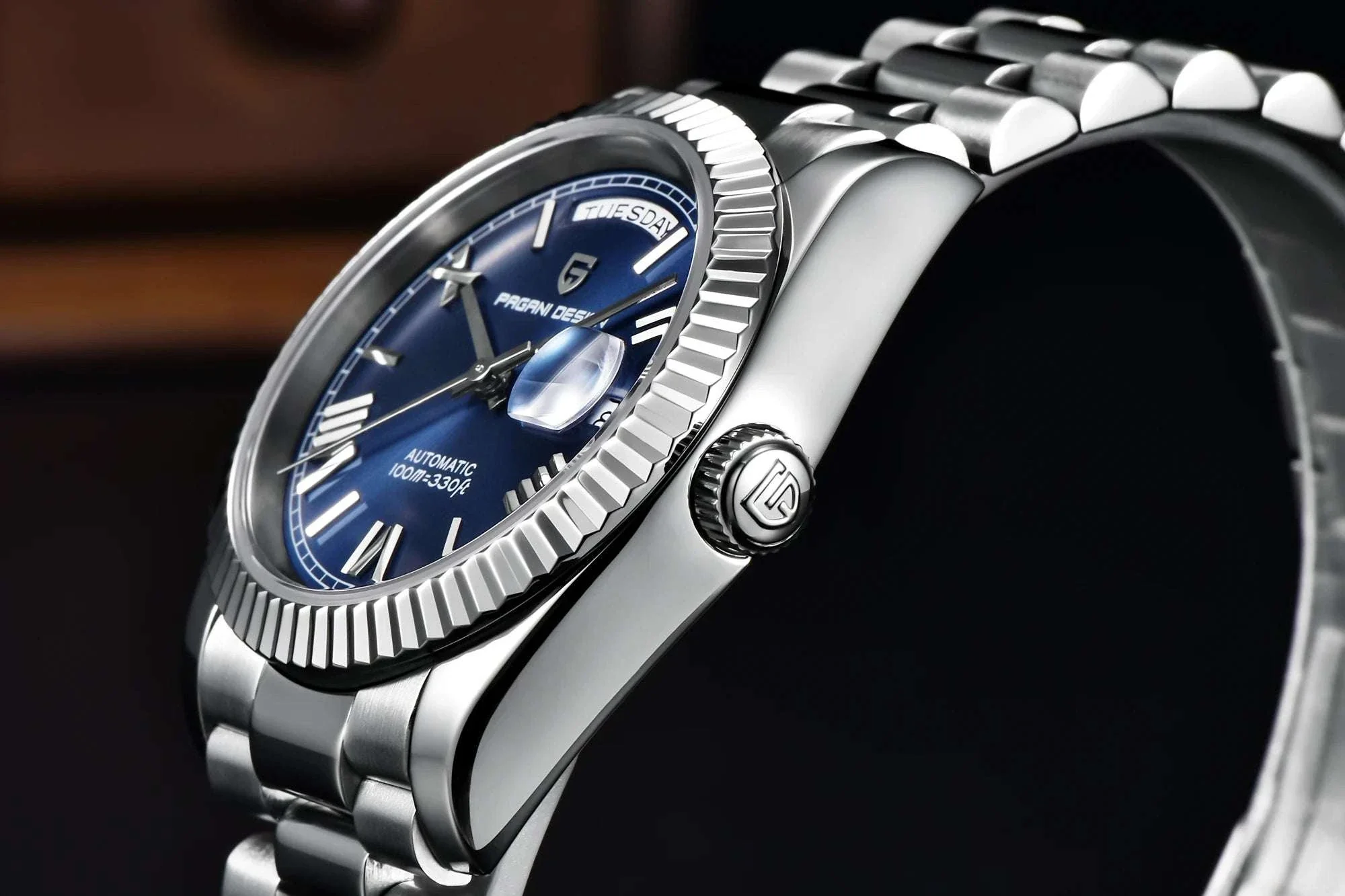 Pagani Design 36mm Automatic Watch Sapphire Steel 10Bar - Image 21