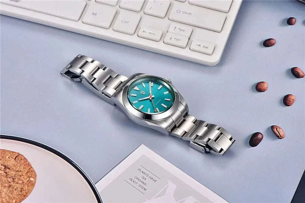 Pagani Design Automatic Men's Watch Green Dial Sapphire Crystal - Image 16