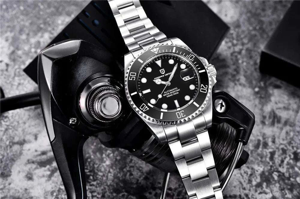 Men’s Automatic Mechanical Watch Sapphire Steel 10Bar Waterproof - Image 11