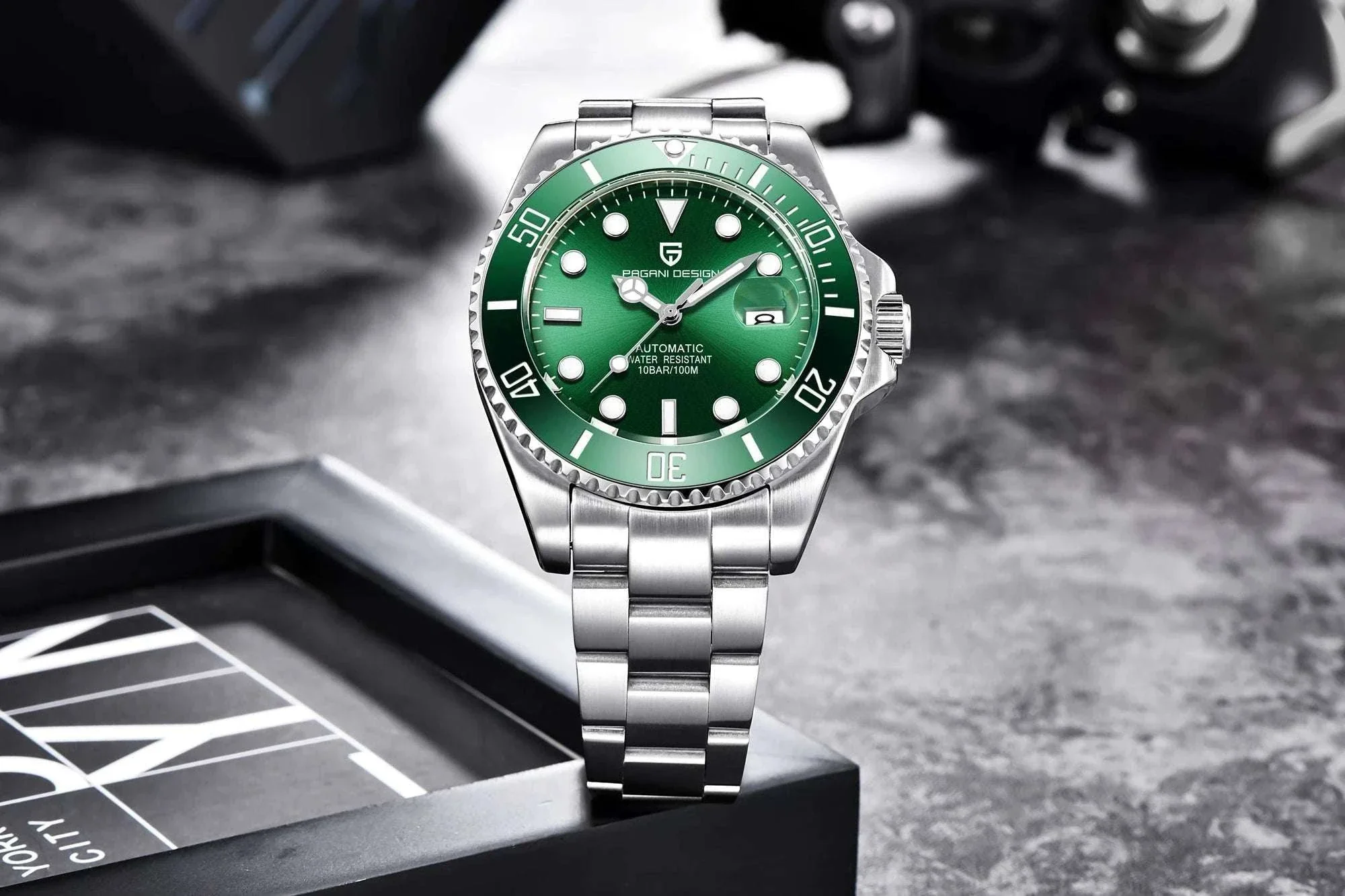 Men’s Automatic Mechanical Watch Sapphire Steel 10Bar Waterproof - Image 14