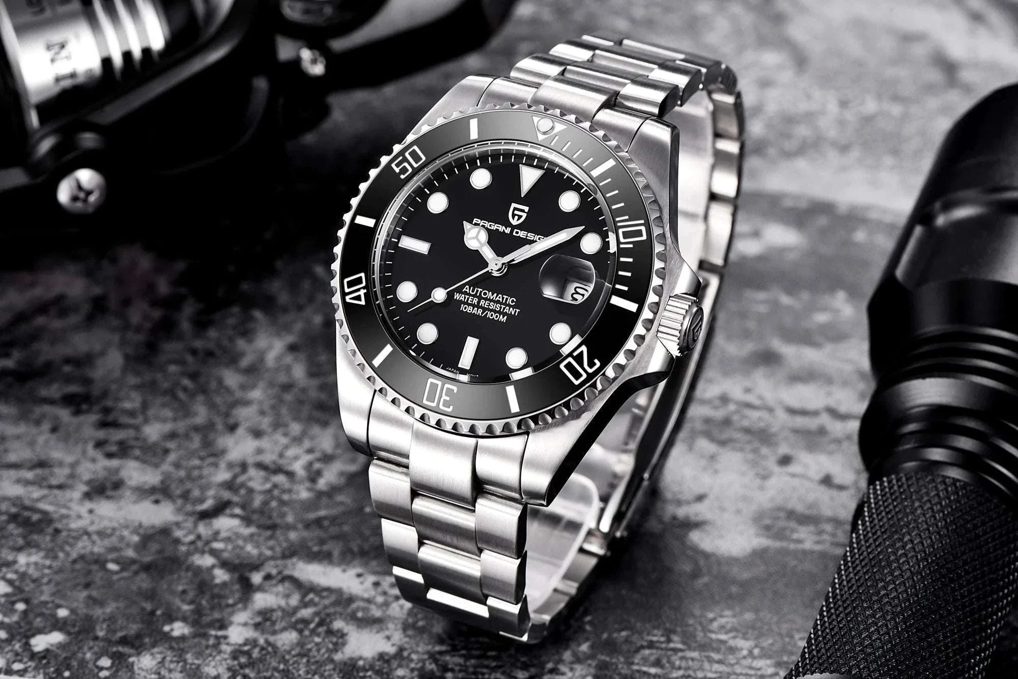 Men’s Automatic Mechanical Watch Sapphire Steel 10Bar Waterproof - Image 15