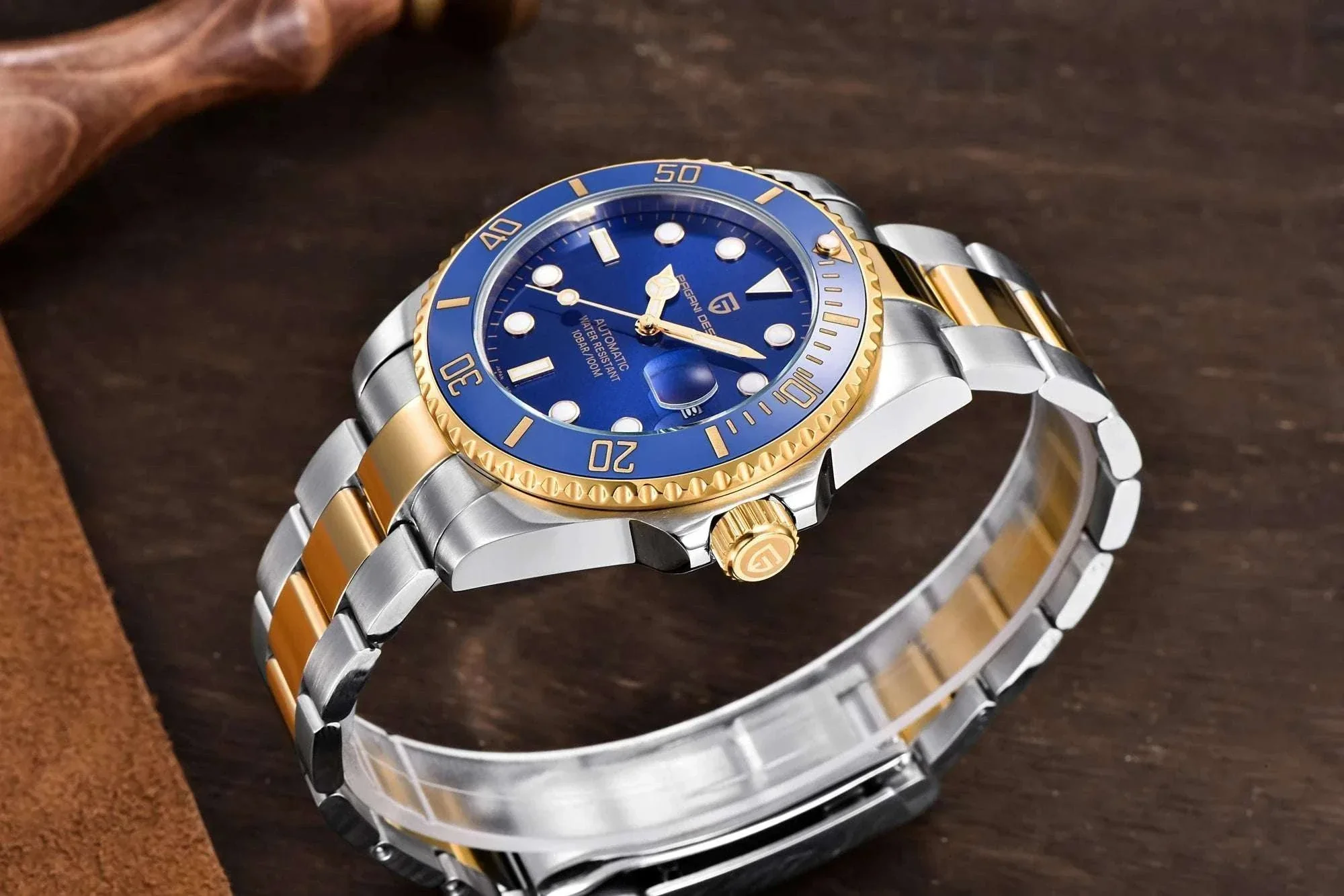 Men’s Automatic Mechanical Watch Sapphire Steel 10Bar Waterproof - Image 18