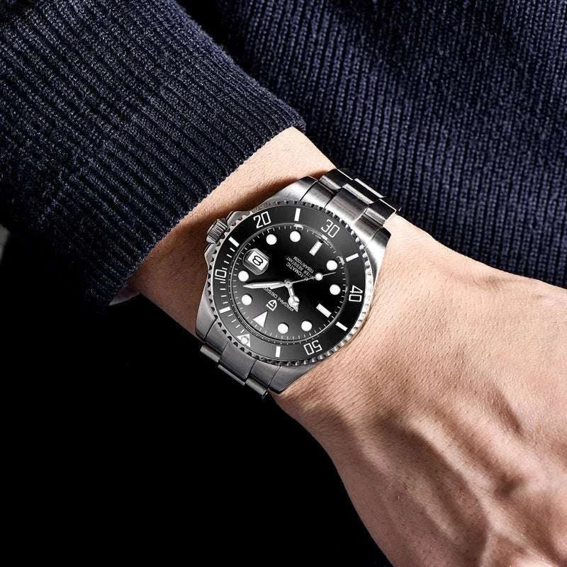 Men’s Automatic Mechanical Watch Sapphire Steel 10Bar Waterproof - Image 2