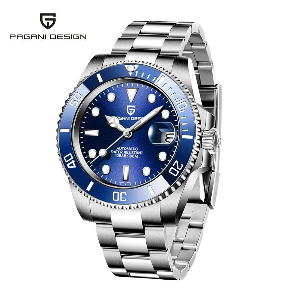 Men’s Automatic Mechanical Watch Sapphire Steel 10Bar Waterproof - Image 31