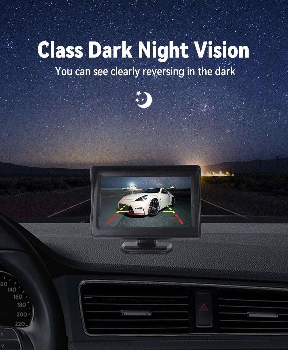 4.3" HD Backup Camera System with Monitor for Car & Truck - Image 12