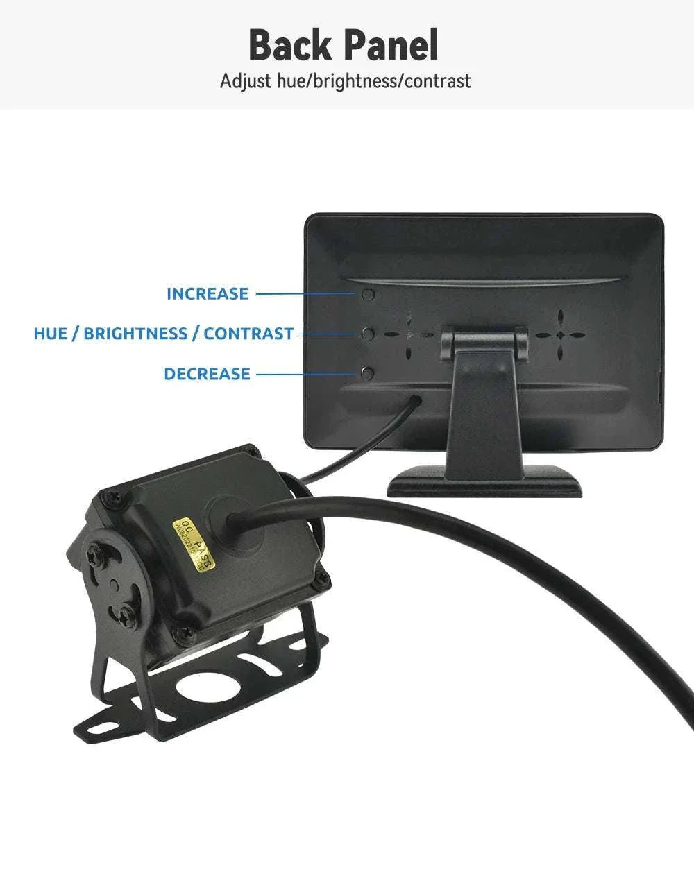 4.3" HD Backup Camera System with Monitor for Car & Truck - Image 16