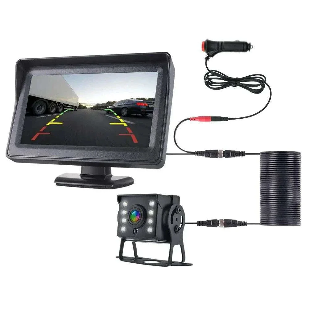 4.3" HD Backup Camera System with Monitor for Car & Truck - Image 2