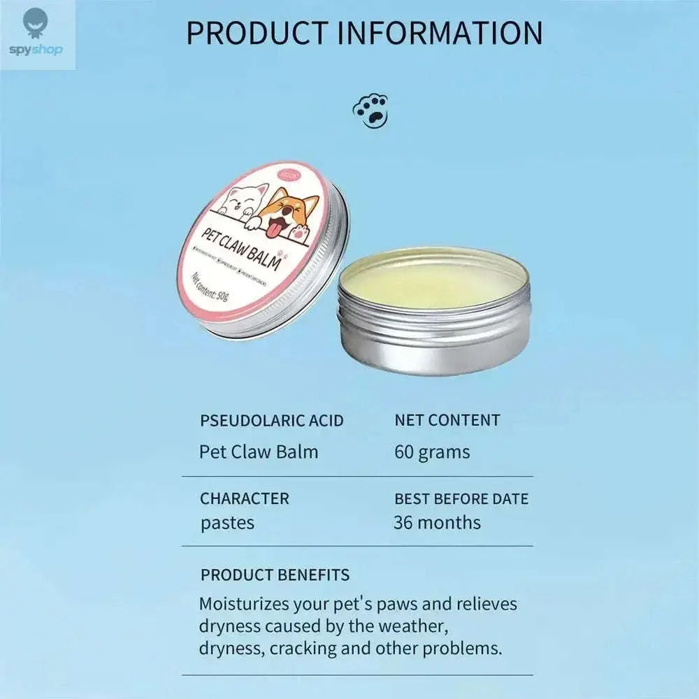 Pet Paw Balm for Cats & Dogs — Dry Paws and Noses Care - Image 9