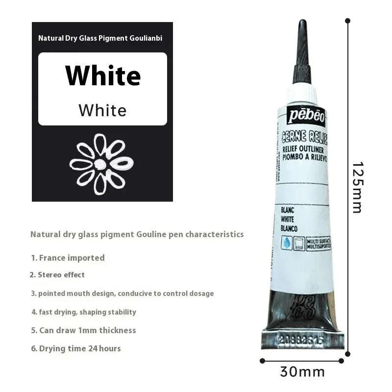 Pebeo Waterproof Acrylic Paint Tube 20ml - Image 25