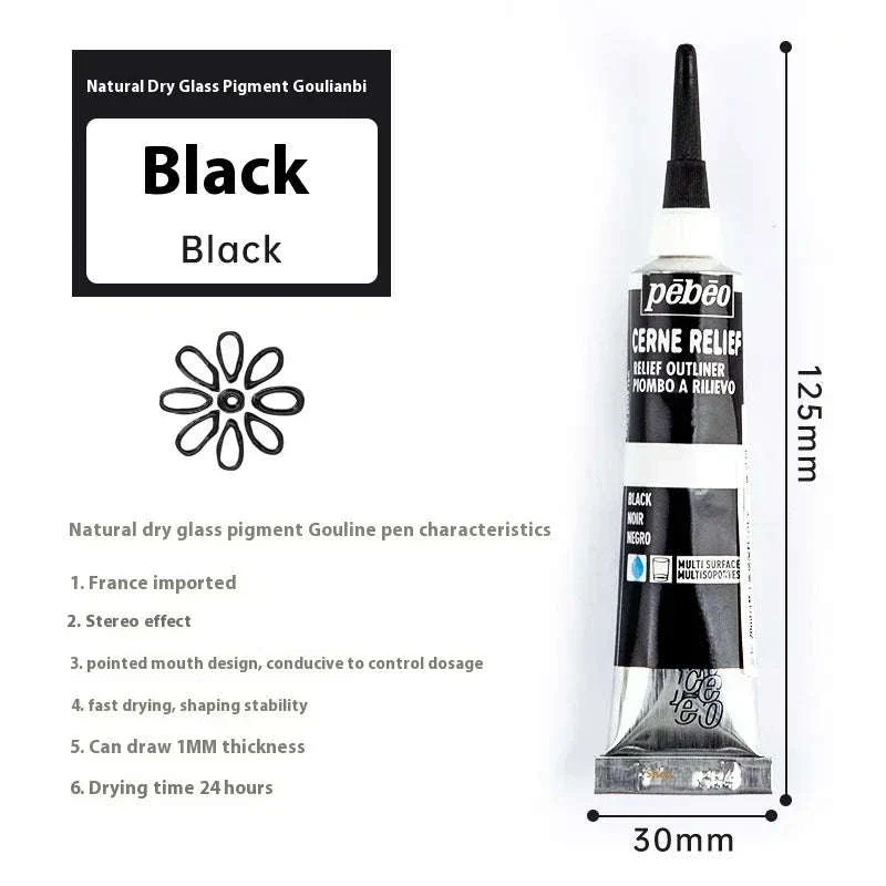 Pebeo Waterproof Acrylic Paint Tube 20ml - Image 26