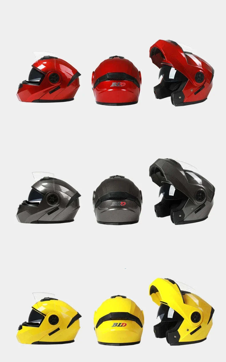 Dual Lens Motorcycle Helmet for Clear Vision and Protection - Image 20