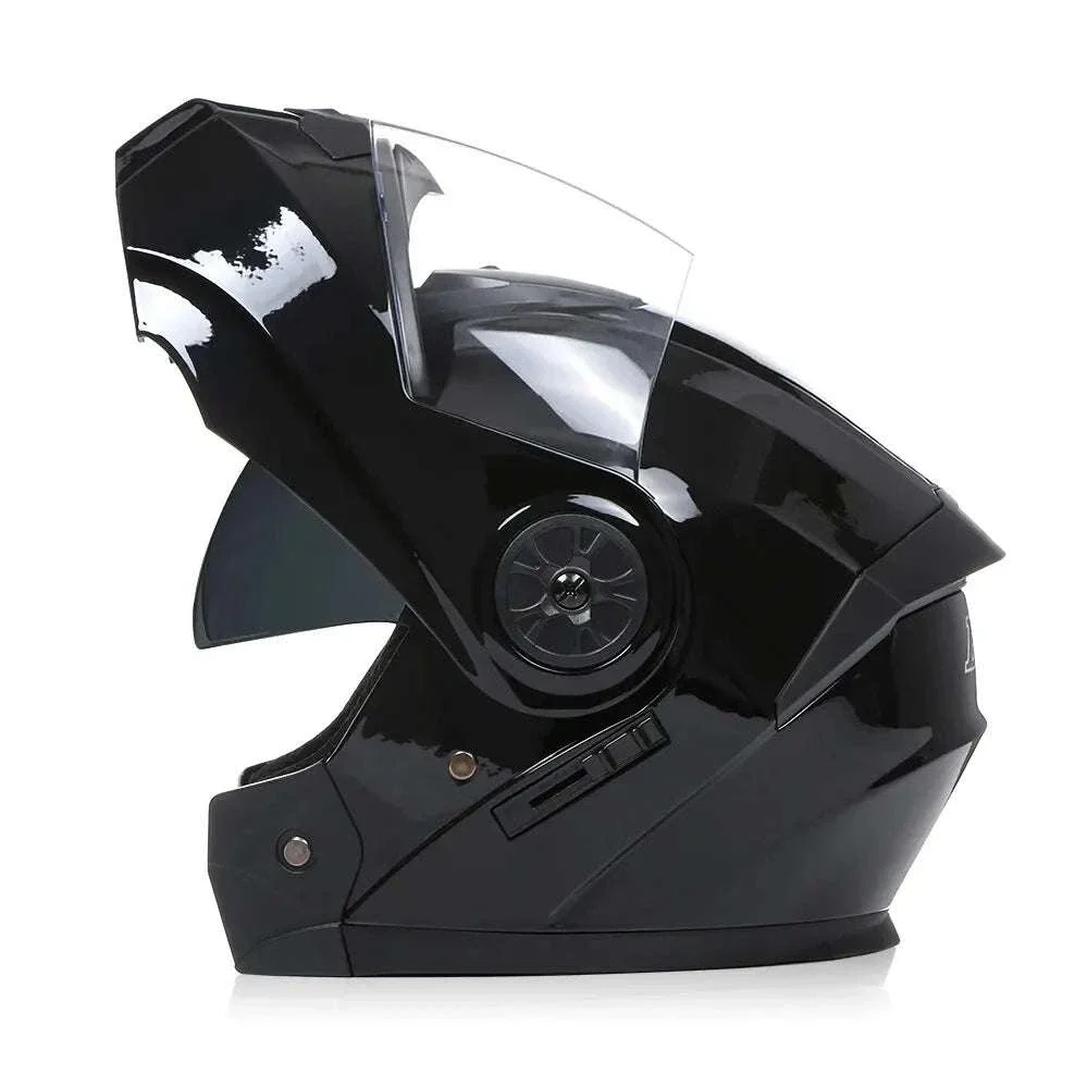 Dual Lens Motorcycle Helmet for Clear Vision and Protection - Image 26