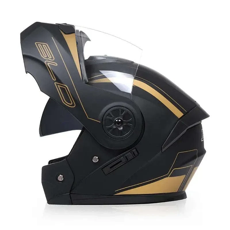 Dual Lens Motorcycle Helmet for Clear Vision and Protection - Image 28